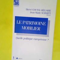 Le patrimoine mobilier  – Hervé Coutau...