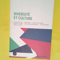 Diversité et culture – Edition bilingu...