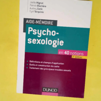 Psychosexologie – En 40 notions  &#8211...