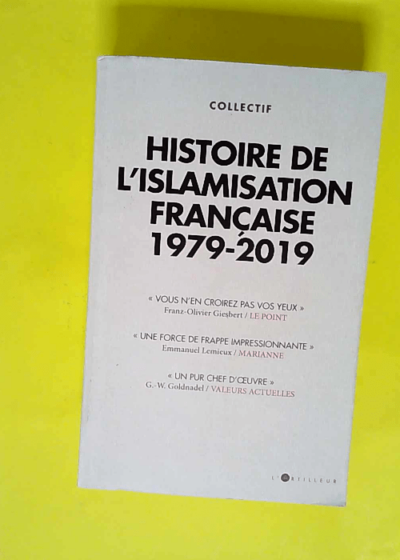 Histoire de l islamisation française - Quarante ans de soumission  - Artilleur (Editions L )