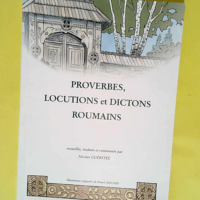 Proverbes locutions et dictons roumains / ill...