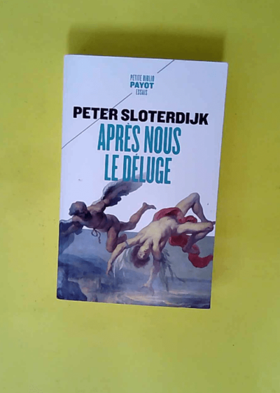 Après nous le déluge - Les Temps modernes comme expérience antigénéalogique  - Peter Sloterdijk