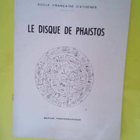 Le Disque de Phaistos – Edition Photogr...