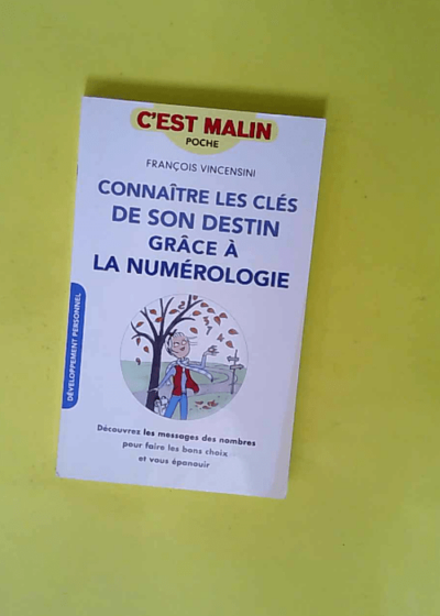 Connaître les clés de son destin grâce à la numérologie - Découvrez les messages des nombres pour faire les bons choix et vous épanouir  - François Vincensini