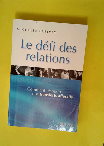 Le Defi Des Relations Comment Resoudre Nos Transferts Affectifs  - Michelle Larivey