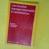 Les troubles maniaco-dépressifs à l adolesc...