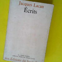 Ecrits  – Jacques Lacan