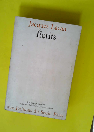 Ecrits  - Jacques Lacan