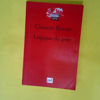 Logique du pire – Eléments pour une ph...