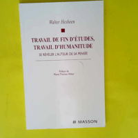 Travail de fin d études travail d humanitude...