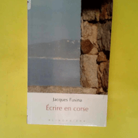 Écrire en corse  – Jacques Fusina