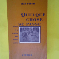 Quelque Chose Se Passe – Jean During