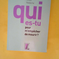 Qui es-tu pour m empêcher de mourir ?  &#821...