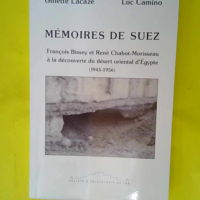 Memoires De Suez  – Ginette Lacaze