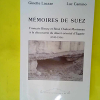 Memoires De Suez  – Ginette Lacaze