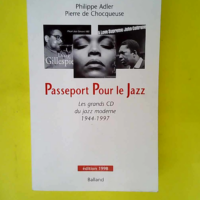 Passeport pour le jazz – Les grands CD ...