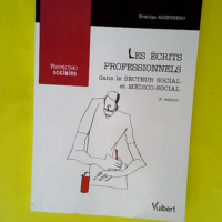 Les écrits professionnels dans le secteur so...