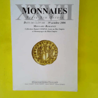 Monnaies XXVII. Vente sur offres 19 octobre 2...