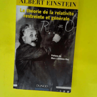 La théorie de la relativité restreinte et g...