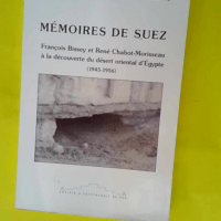 Memoires De Suez  – Ginette Lacaze