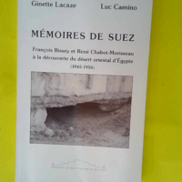 Memoires De Suez  – Ginette Lacaze