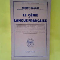 Le Génie de la langue française  – Al...