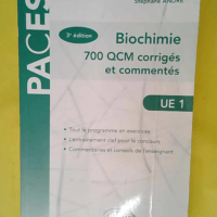 Biochimie – UE1 700 QCM corrigés et co...