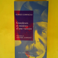 Grandeurs et misères d une victoire  –...