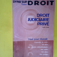 Droit judiciaire privé  – Cécile Robi...