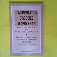 L alimentation dissociee d apres Hay  –...