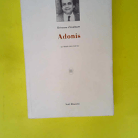 Détours d écriture numéro 16. Adonis le fe...