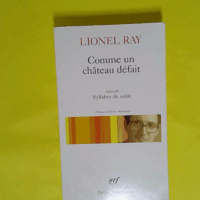 Comme un château défait/Syllabes de sable  - Lionel Ray