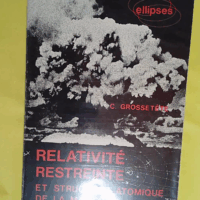 Relativité restreinte et structure atomique de la matière - Christian Grossetête