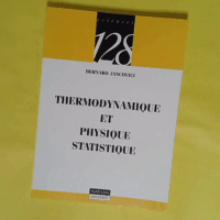 Thermodynamique et physique statistique - Bernard Jancovici