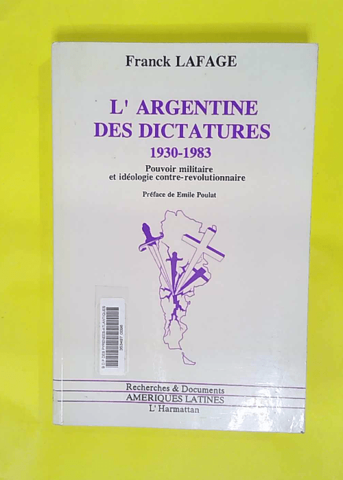 L Argentine des dictatures 1930-1983 – ... L Argentine des dictatures 1930-1983 – ...