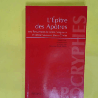 L épître Des Apôtres - Jac./Noel Peres