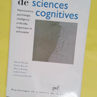 Vocabulaire de sciences cognitives - Neuroscience psychologie intelligence artificielle linguistique et philosophie - Olivier Houde