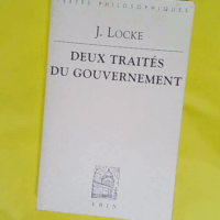 Deux traites du gouvernement - John Locke