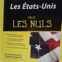 Les Etats-Unis pour les Nuls 2ed - François Durpaire