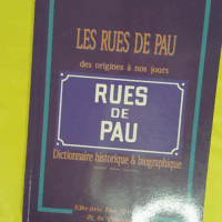 Les Rues De Pau - Des origines à nos jours - Michel Fabre
