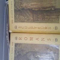 Voyage au pays des sculpteurs romans. croquis de route à travers la France. illustré par emmeline forel. 2 vol. - Forel Alexis