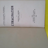 L Imagination -1936 – Edition originale – Sartre