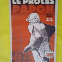 Charlie Hebdo – Hors Serie N°6 –... Charlie Hebdo - Hors Serie N°6 - Le Proces Papon - En Supplement L affaire Amouroux. / 400 Dessins D audience De Riss. -