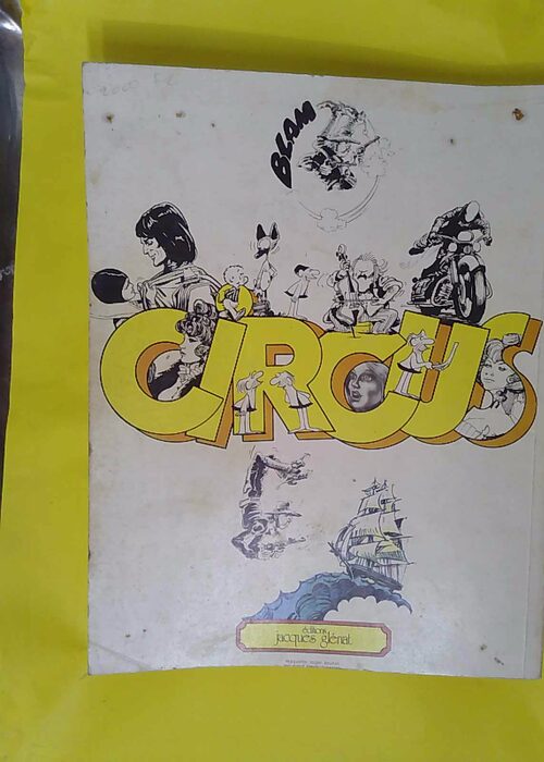 Album circus recueil des n° 1 2 3 4 – Album circus recueil des n° 1 2 3 4 –