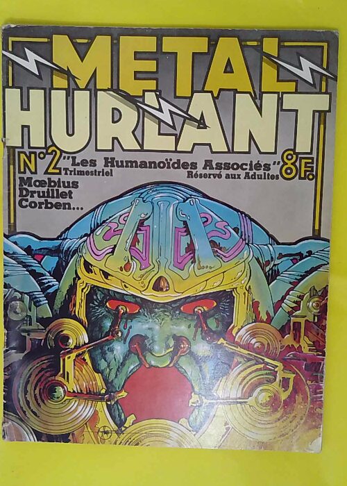 METAL HURLANT N°2 EO – MOEBIUS –... METAL HURLANT N°2 EO – MOEBIUS –...