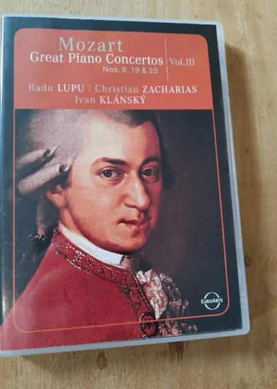 Mozart - Great Piano Concertos Volume 3 - Radu Lupu Christian Zacharias Ivan Klansky - Mozart - Great Piano Concertos Volume Three / Radu Lupu Christian Zacharias Ivan Klansky