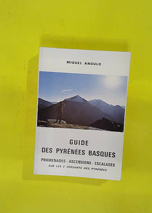 GUIDE DES PYRENEES BASQUES promenades ascenci... GUIDE DES PYRENEES BASQUES promenades ascenci...