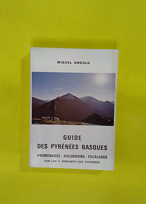 GUIDE DES PYRENEES BASQUES promenades ascenci... GUIDE DES PYRENEES BASQUES promenades ascenci...