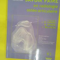 Savoir Faire En Radiologie Osteo Articulaire N3 - Lared Wyb Bella