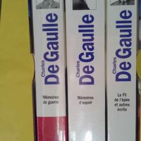 Charles De Gaulle Coffret 3 Volumes - Charles de Gaulle